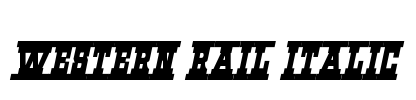 Western Rail Italic