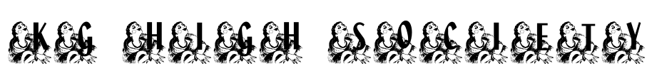 KG HIGH SOCIETY Font Image