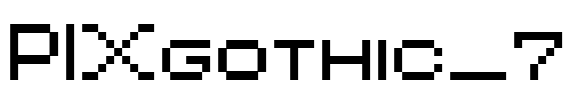 PIXgothic_7