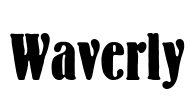 Waverly Font Image