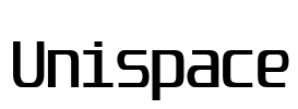 Unispace Font Image