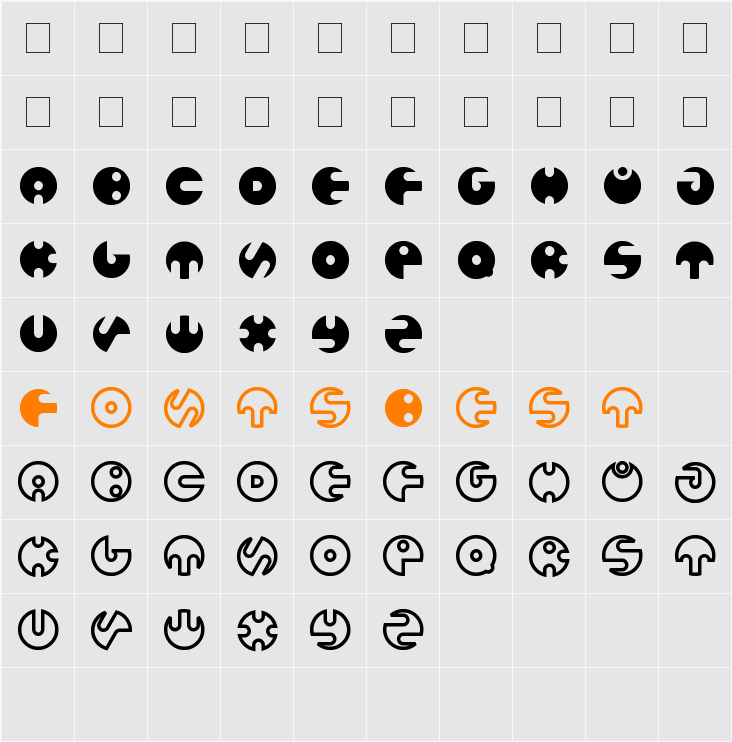 million Character Map