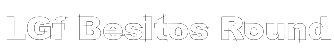 LGf Besitos Round Font Image