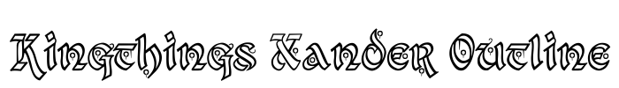 Kingthings Xander Outline