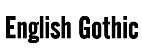 English Gothic