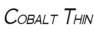 Cobalt Thin