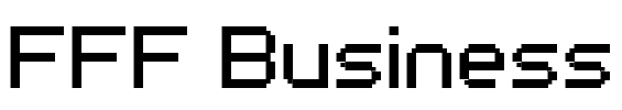 FFF Business Font Image