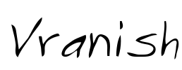Vranish Font Image