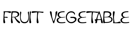 fruit vegetable