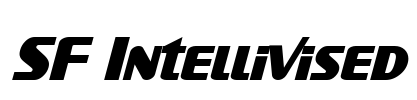 SF Intellivised Font Image
