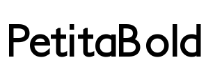 PetitaBold Font Image