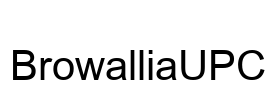 BrowalliaUPC Font Image