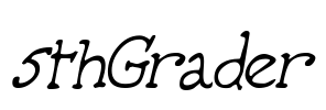 5thGrader