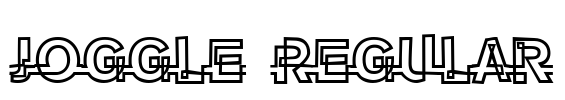 Joggle Regular Font Image