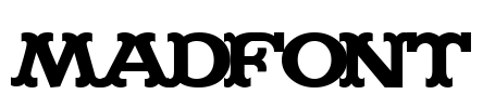 MADFONT Font Image