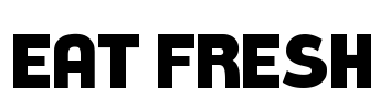 Eat Fresh Font Image