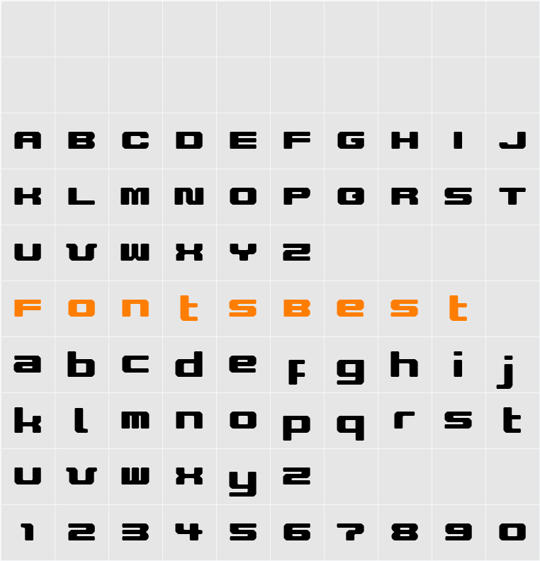 improvise v9 Character Map