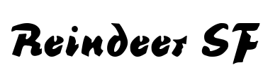 Reindeer SF Font Image