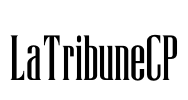 LaTribuneCP Font Image