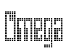 Omega Font Image