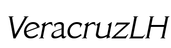 VeracruzLH Font Image