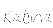 Kabina Font Image