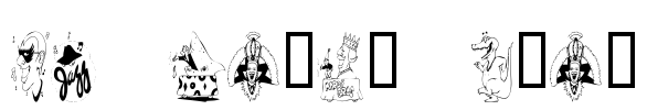 KR Mardi Gras Font Image