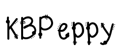 KBPeppy Font Image