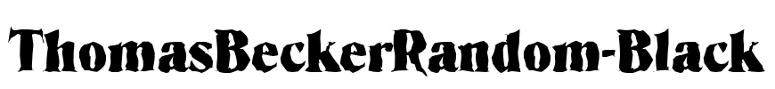 ThomasBeckerRandom-Black