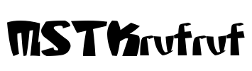 MStKrufruf Font Image