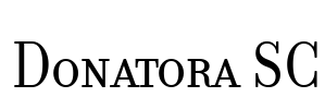 Donatora SC Font Image