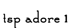 tsp adore 1