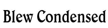 Blew Condensed