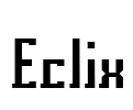 Eclix Font Image