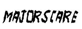 MajorScare Font Image