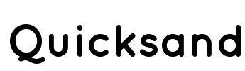 Quicksand Font Image