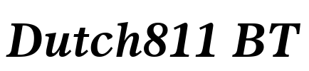 Dutch811 BT