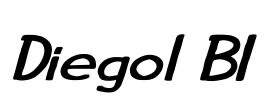 Diego1 BI Font Image