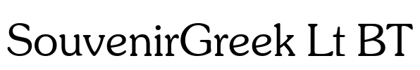SouvenirGreek Lt BT