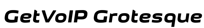 GetVoIP Grotesque