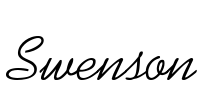 Swenson Font Image