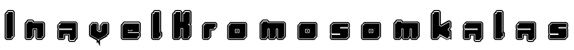 InavelKromosomkalas Font Image