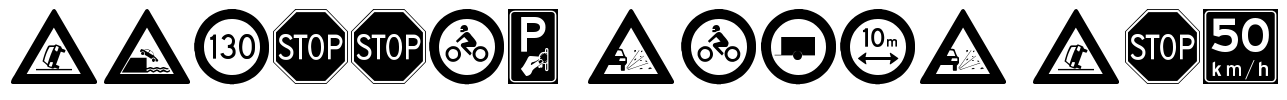 traffic signs tfb