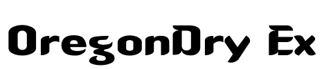 OregonDry Ex Font Image