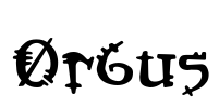 Orbus Font Image