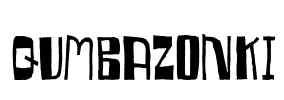 Qumbazonki Font Image