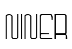 Niner Font Image