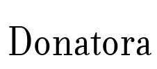 Donatora Font Image