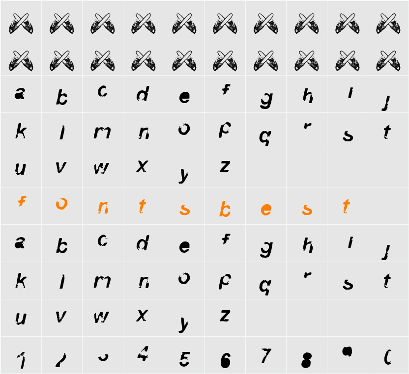 3 Character Map