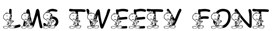 LMS Tweety Font Font Image